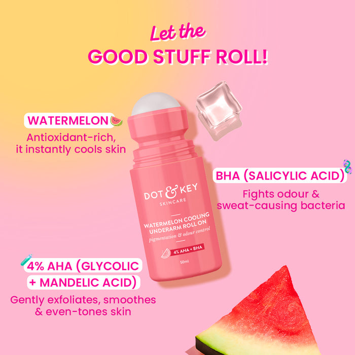 Watermelon Cooling Underarm Roll On