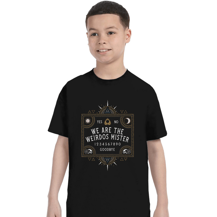 Shirts T-Shirts, Youth / XL / Black We Are The Weirdos Mister