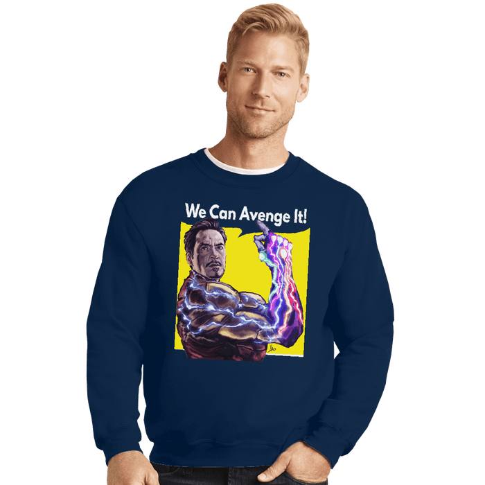 Crewneck Sweater, Unisex / Small / Navy
