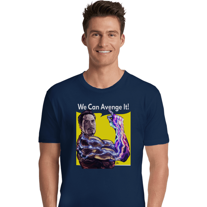 Premium Shirts, Unisex / Small / Navy