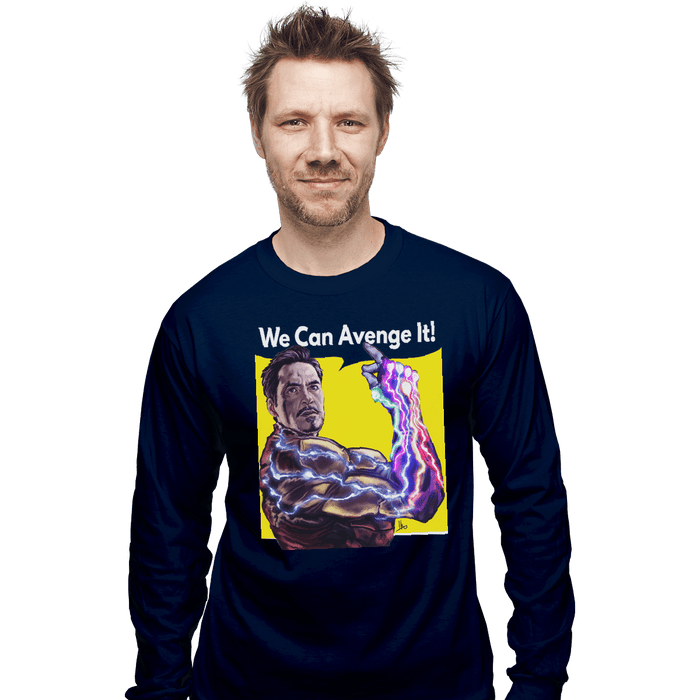 Long Sleeve Shirts, Unisex / Small / Navy