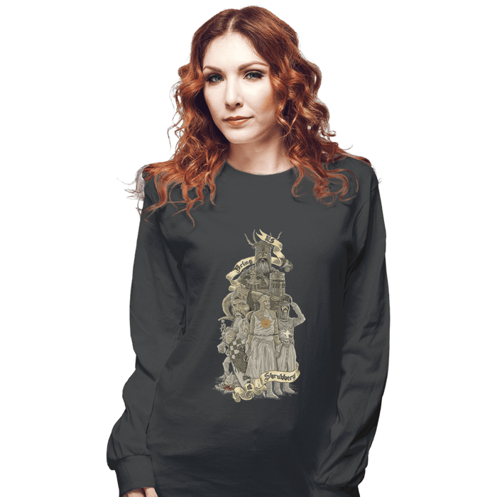 Long Sleeve Shirts, Unisex / Small / Charcoal