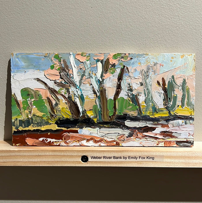 Weber River Bank by Emily Fox King