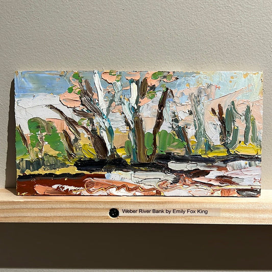 Weber River Bank by Emily Fox King