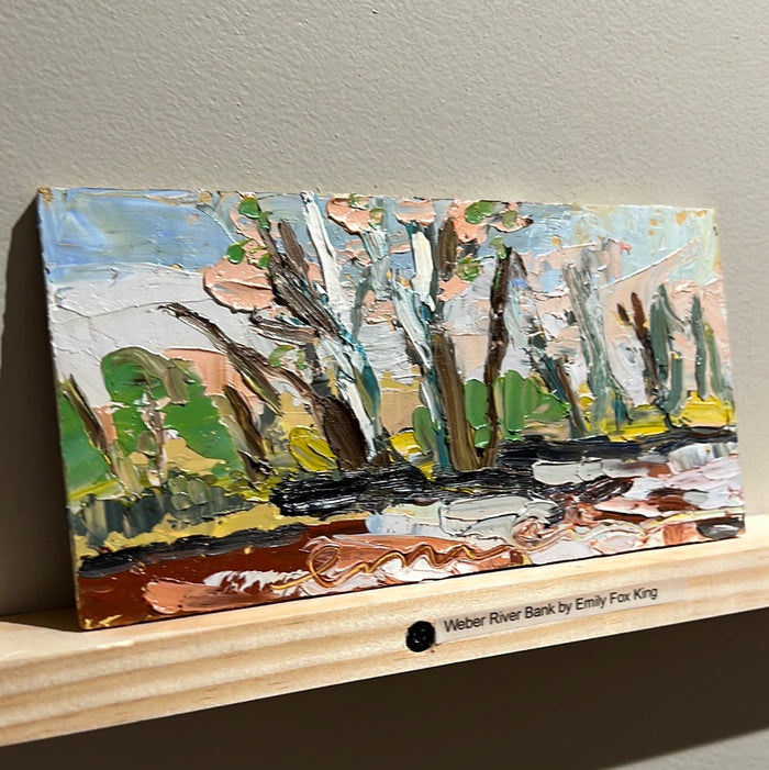 Weber River Bank by Emily Fox King