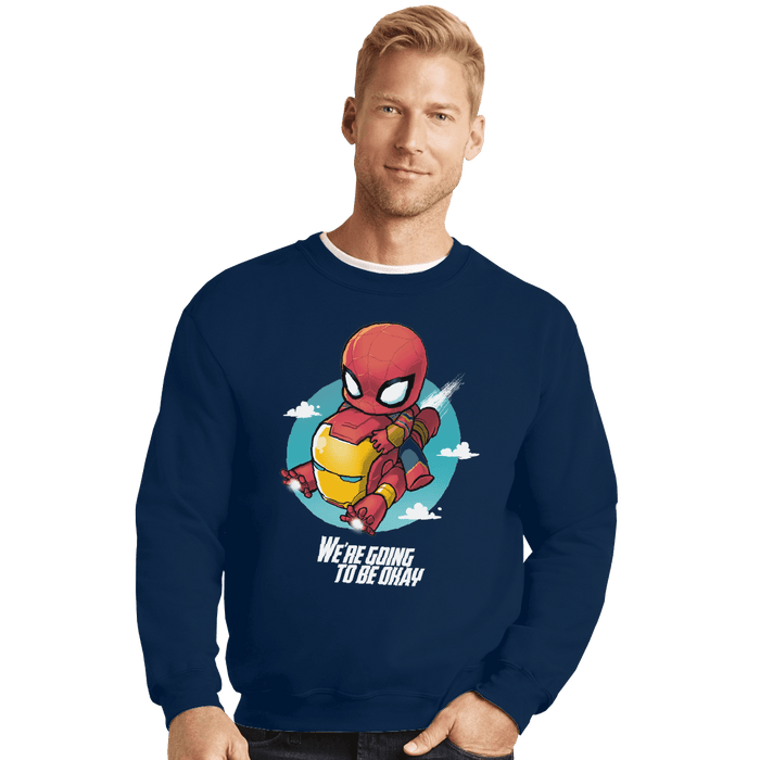 Crewneck Sweater, Unisex / Small / Navy