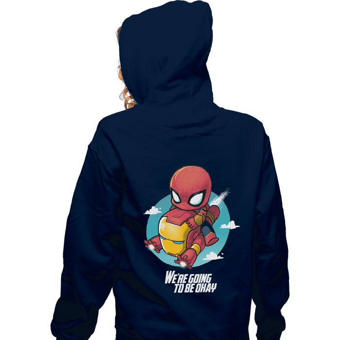 Zippered Hoodies, Unisex / Small / Navy