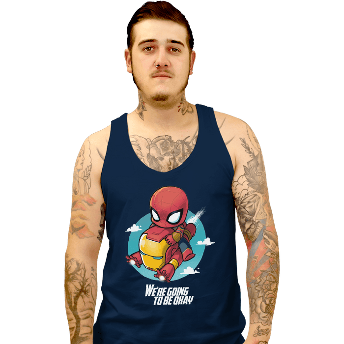 Tank Top, Unisex / Small / Navy