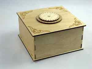 Wheelie Bin Puzzle Box (Self Assembly Kit)