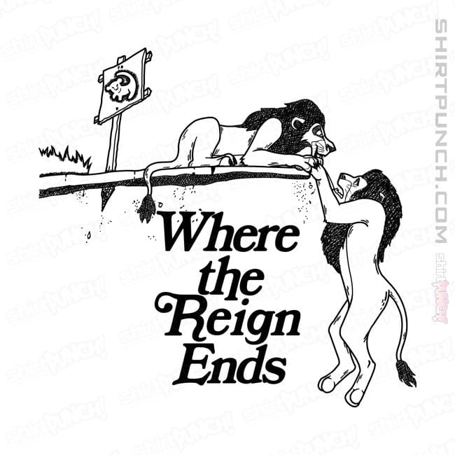 Shirts Magnets / 3"x3" / White Where The Reign Ends