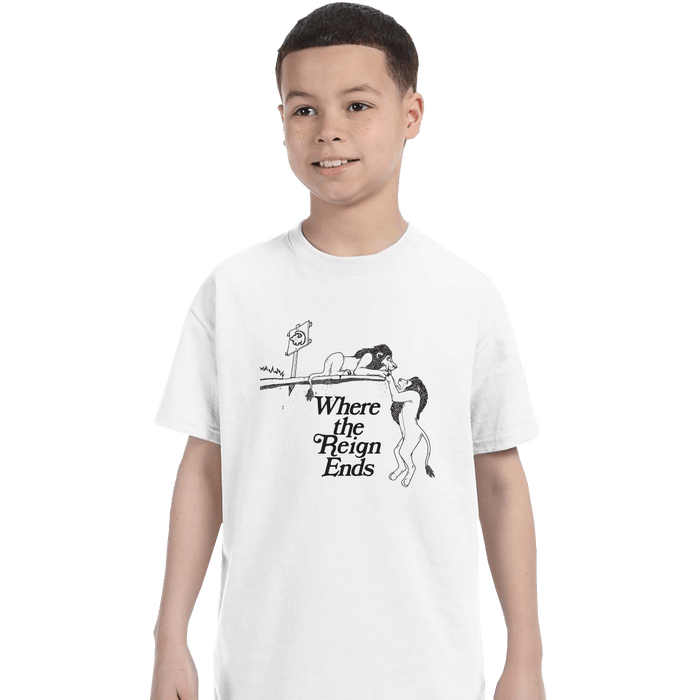 Shirts T-Shirts, Youth / XL / White Where The Reign Ends