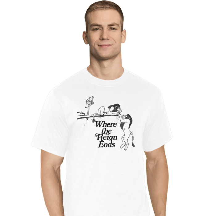 Shirts T-Shirts, Tall / Large / White Where The Reign Ends