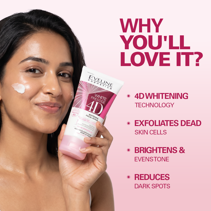 White Prestige 4D Whitening Facial Scrub