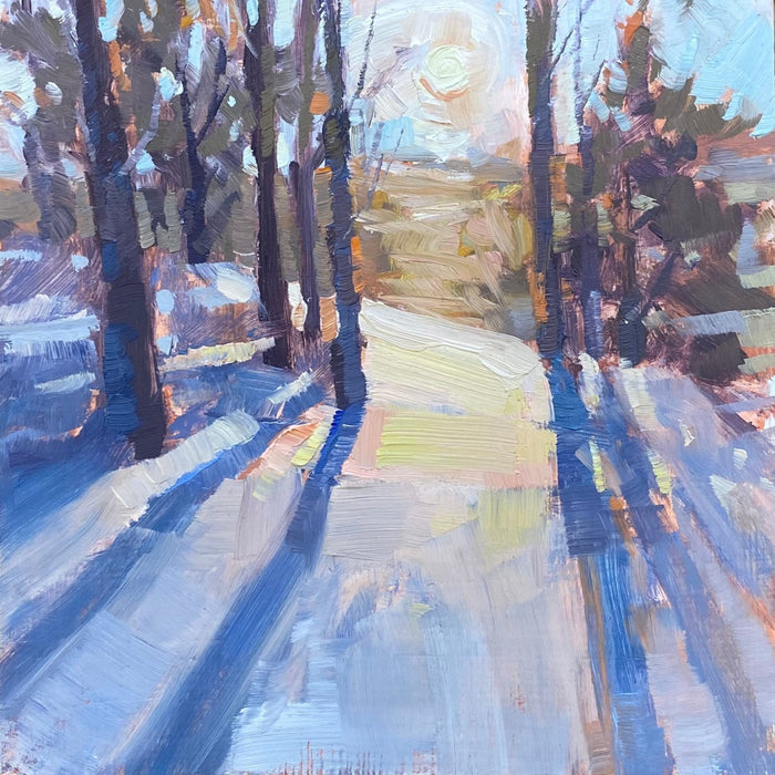 Winter Sunset by Sarah Anne Wilson