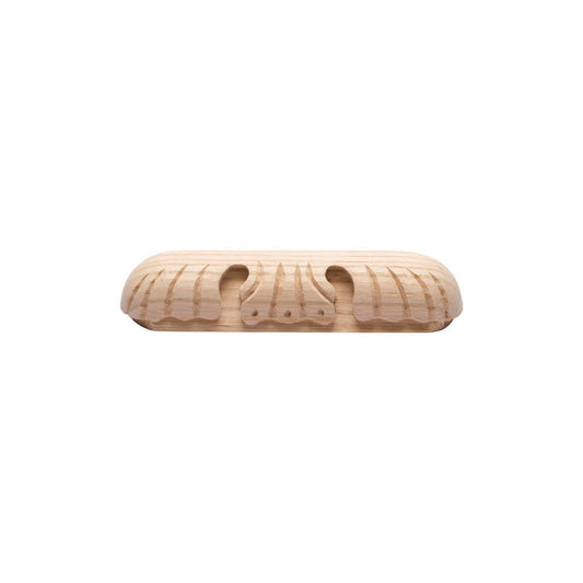 Wood Handle Oak Door Pull