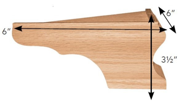 WOODEN Traditional Style-6"