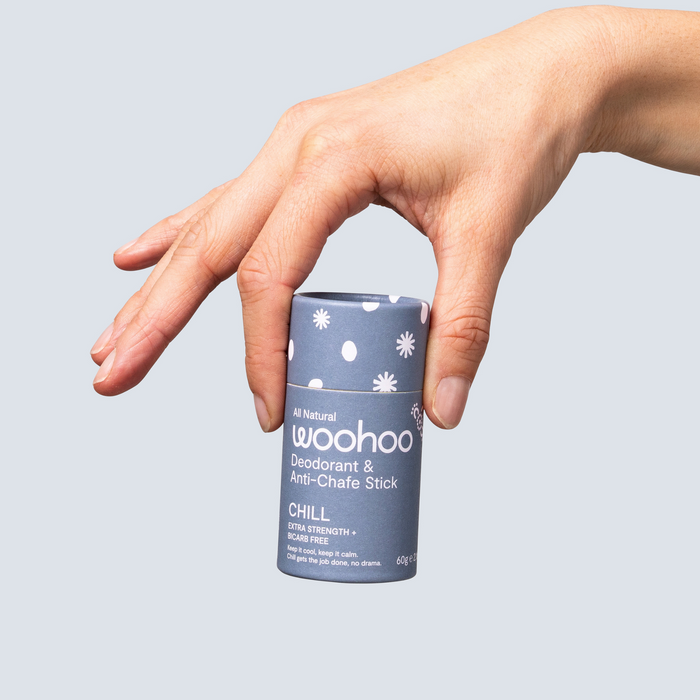 Woohoo Natural Deodorant & Anti-Chafe Stick (Chill) 60g