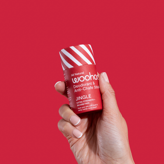 Woohoo Natural Deodorant & Anti-Chafe Stick (Jingle) 60g