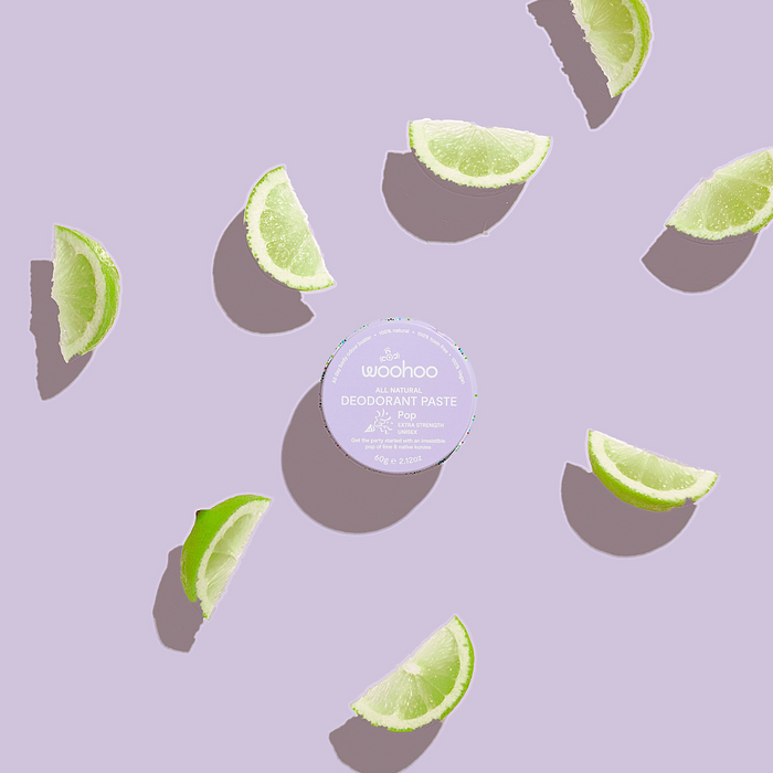 Woohoo Natural Deodorant Paste (Pop) 60g