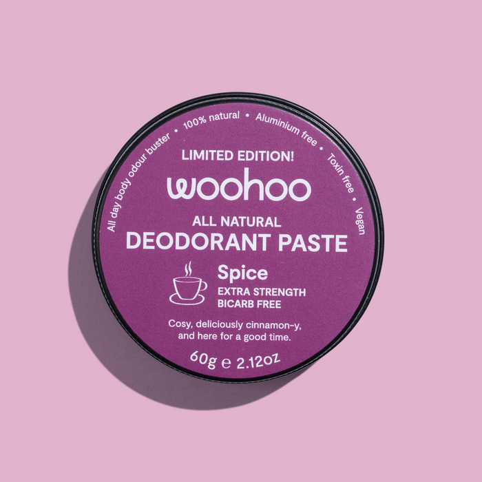 Woohoo Natural Deodorant Paste (Spice) 60g