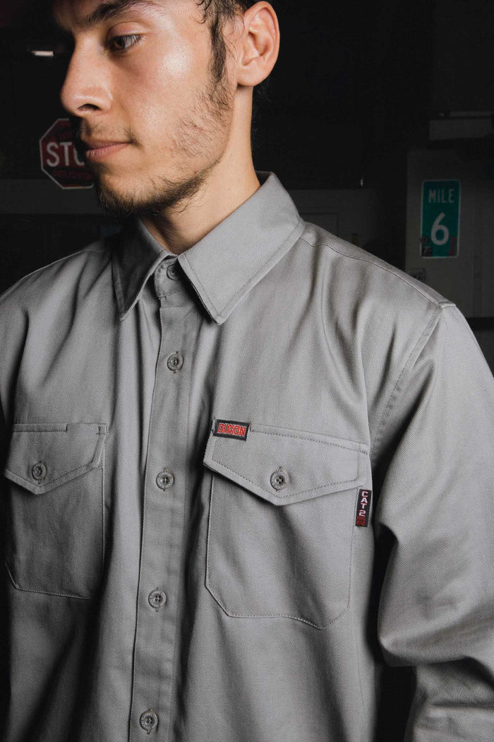 Workforce FR Long Sleeve- Grey