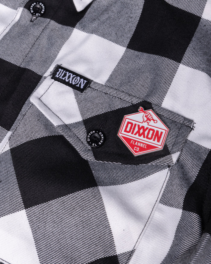 Working Class Enamel Pin - White/Red