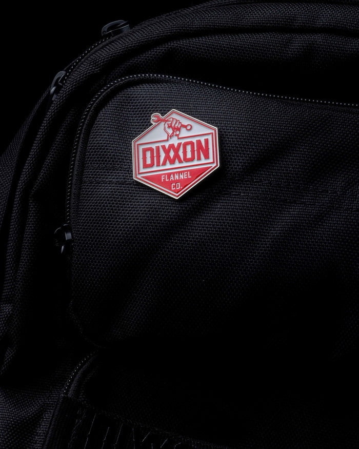Working Class Enamel Pin - White/Red