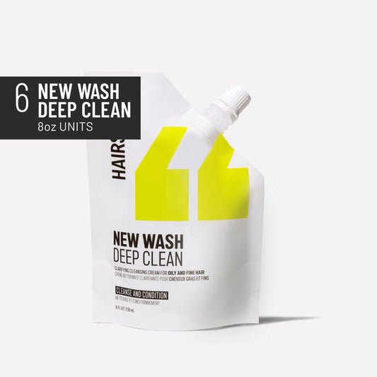 WS New Wash Deep Clean 8oz Refill Case (6)