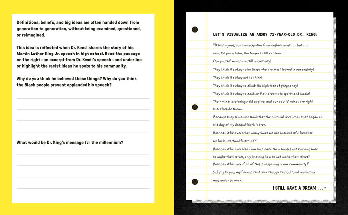 YOUNG ANTIRACIST'S WORKBOOK  JRNL