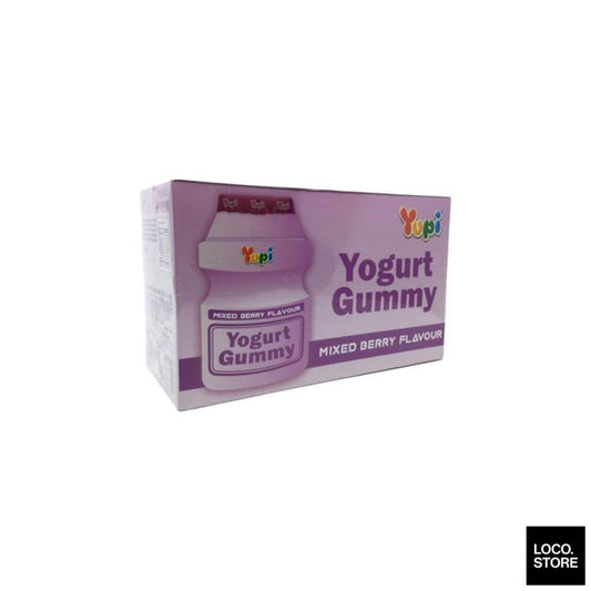 Yupi Yogurt Gummy Mixed Berries 40g X 12 - Biscuits Chocs &